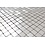 Self Adhesive Silver Alloy Mosaic 290x290 mm