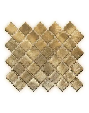 Luxury Tiles Arabesque Gold  Mosaic Tile