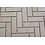 Ceramic Beige Herringbone Floor and Wall Mosaic Tile