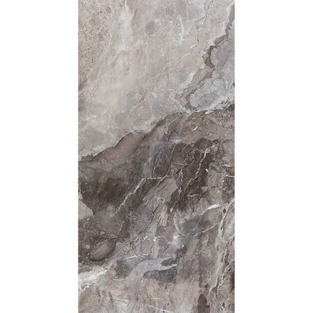 Gris Luxe Veined Marble Effect Tile 1200x600