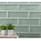 Lush Green Metro Brick Tile 100x300 mm