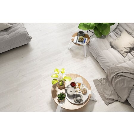 Verona Cambridge Silver Porcelain Wood Effect 589 x 153 mm Tile