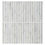 Carrara White Honed Kit Kat Marble Mosaic 30 x 30 cm