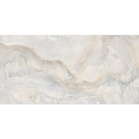 Verona Ivory Onyx Grey Wall and Floor Tile 60x120 cm