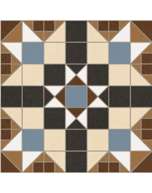 Luxury Tiles Dorset Marron 31x31cm Floor Tile