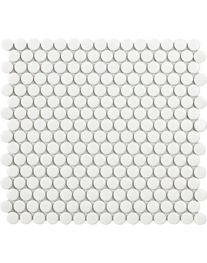 original style Penny White Matt Mosaic Tile