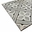 British Ceramic Tiles Mr Jones Charcoal 45x45cm Patterned Tiles