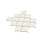 Cream Gloss Scallop Mosaic - 256x273mm