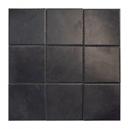 Luxury Tiles Slate Black Square Mosaic Tile