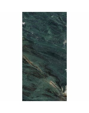 Luxury Tiles Raven Green Marble Effect Tile 600x1200mm