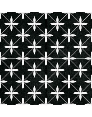 Luxury Tiles Dove Black Pattern Tiles