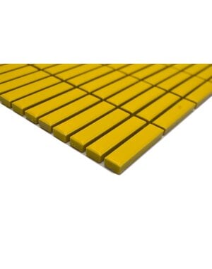 Luxury Tiles Paintbox Canary Yellow Kit Kat Mosaic Tile