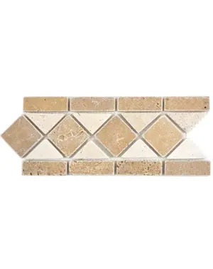  Natural Stone Border Cadoine Beige Brown