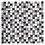 Mosaic tile square Mix XAM A871