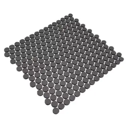 Mosaic tile button uni CU K289
