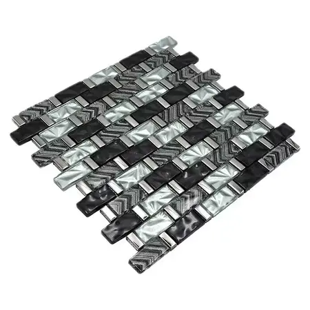 Mosaic tile Rectangle Crystal Mix XCM MW10