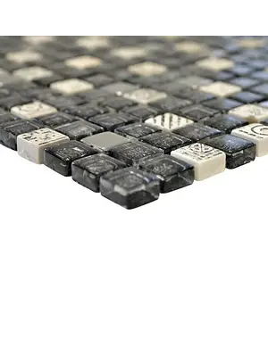  Mosaic tile Square Crystal Mix XCM ZEUS