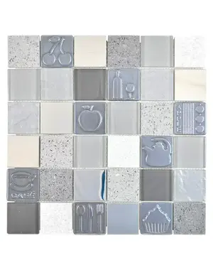  Mosaic tile square Crystal XCM 8RK39