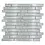 Mosaic tile composite Crystal Chic XCM 8CSV