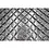 Mosaic tile square Crystal Uni XCM 8BL17