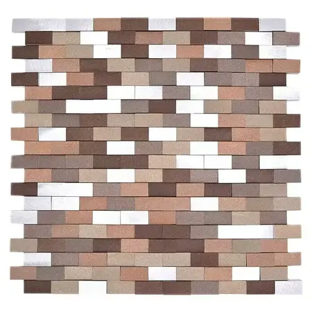 Mosaic tile Brick 3D Mix XAM A562