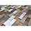 Mosaic tile Brick 3D Mix XAM A562