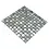 Mosaic tile square Crystal Mix XCM CB 33
