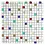 Mosaic tile square ALF A702