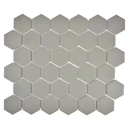 Mosaic tile hexagon Uni CU HX127