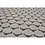 Mosaic tile button Uni CU K217