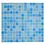 Mosaic tile square Crystal Mix GM A 331P