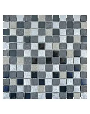  Mosaic tile square Crystal Mix XCM HQ28