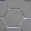 Mosaic tile hexagon Uni CU HX137