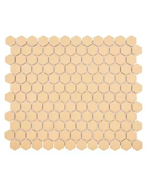  Mosaic tile hexagon uni HX AT27