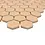 Mosaic tile hexagon uni HX AT27