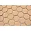 Mosaic tile hexagon uni HX AT27