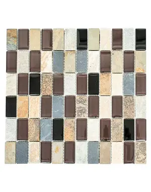  Mosaic tile rectangle Crystal Mix XCM MS806