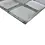 Mosaic tile square Crystal Cement Style XCM CS02