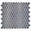Mosaic tile button Uni 41G