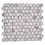 Mosaic tile button Calacatta CTG
