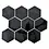 Mosaic tile hexagon Uni HX 110