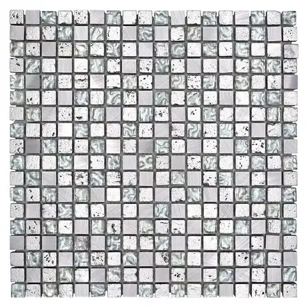 Mosaic tile square Crystal Mix XAM 77
