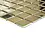 Mosaic tile square Crystal CM 4GO1