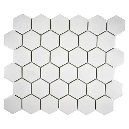 Mosaic tile hexagon Uni CU HX101