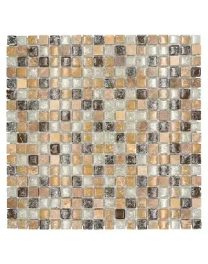  Mosaic tile square Crystal Mix XIC 1053