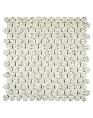  Mosaic tile Button Uni CU K208