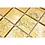 Mosaic tile square Crystal Uni CM 4GO20