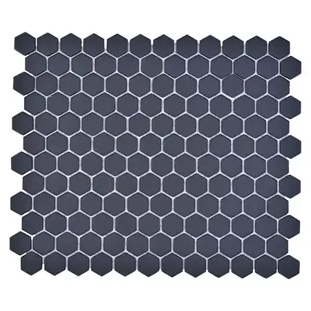 Mosaic tile Hexagon Uni HX AT29