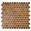 Mosaic tile button XK PR 56