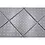 Mosaic tile square Geo Grey GEOG